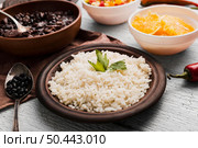 arrangement with delicious brazilian food. Стоковое фото, агентство Ingram Publishing / Фотобанк Лори
