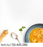 top view brazilian shrimp soup. Стоковое фото, агентство Ingram Publishing / Фотобанк Лори