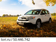 HONDA CR-V 2010 2.4 л (2016 год). Редакционное фото, фотограф Валентина Кунц / Фотобанк Лори