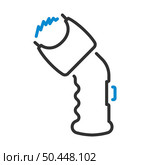 Police Stun Gun Icon. Editable Bold Outline With Color Fill Design. Vector Illustration. Стоковая иллюстрация, агентство Ingram Publishing / Фотобанк Лори