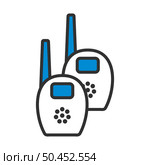 Baby Radio Monitor Icon. Editable Bold Outline With Color Fill Design. Vector Illustration. Стоковая иллюстрация, агентство Ingram Publishing / Фотобанк Лори