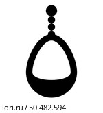 Ear-ring jewelry pendant earrings luxury bijou precious stone bijouterie adornment embellishment icon black color vector illustration image flat style simple. Ear-ring jewelry pendant earrings luxury bijou precious stone bijouterie adornment embellishment icon black color vector illustration image flat style. Стоковая иллюстрация, агентство Ingram Publishing / Фотобанк Лори