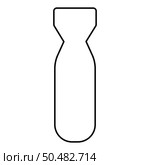 Bomb air contour outline line icon black color vector illustration image thin flat style simple. Bomb air contour outline line icon black color vector illustration image thin flat style. Стоковая иллюстрация, агентство Ingram Publishing / Фотобанк Лори