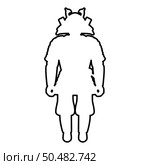 Samurai japanese war’s hero silhouette warrior contour outline line icon black color vector illustration image thin flat style simple. Samurai japanese war’s hero silhouette warrior contour outline line icon black color vector illustration image thin flat style. Стоковая иллюстрация, агентство Ingram Publishing / Фотобанк Лори