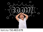 The boy is confused, not knowing where to go. Стоковое фото, агентство Ingram Publishing / Фотобанк Лори