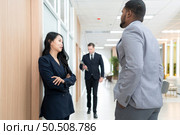 Portrait of businessperson and the generation personalities of new executives with good ideas, personality, and vision. Стоковое фото, агентство Ingram Publishing / Фотобанк Лори