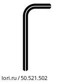 Hex key hex key wrench tool fixing concept icon black color vector illustration image flat style simple. Hex key hex key wrench tool fixing concept icon black color vector illustration image flat style. Стоковая иллюстрация, агентство Ingram Publishing / Фотобанк Лори