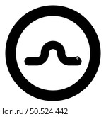 Creeping worm earthworm crawling invertebrate creep creature icon in circle round black color vector illustration image solid outline style simple. Creeping worm earthworm crawling invertebrate creep creature helminth parasite pest crawl angleworm icon in circle round black color vector illustration image solid outline style. Стоковая иллюстрация, агентство Ingram Publishing / Фотобанк Лори