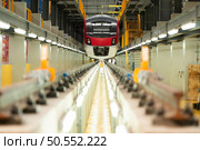 Skytrain, A quick transit system that is popular among individuals in major urban communities. Convenient and timely. Стоковое фото, агентство Ingram Publishing / Фотобанк Лори