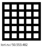 Grating grate lattice trellis net mesh BBQ grill grilling surface square shape icon black color vector illustration image flat style simple. Grating grate lattice trellis net mesh BBQ grill grilling surface square shape icon black color vector illustration image flat style. Стоковая иллюстрация, агентство Ingram Publishing / Фотобанк Лори