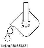 Crucible molten metal poured from ladle melting iron metallurgical foundry industry concept metal casting process contour outline line icon black color vector illustration image thin flat style simple. Crucible molten metal poured from ladle melting iron metallurgical foundry industry concept metal casting process contour outline line icon black color vector illustration image thin flat style. Стоковая иллюстрация, агентство Ingram Publishing / Фотобанк Лори