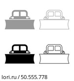 Snowblower snow clear machine snowplow truck plough clearing vehicle equipped seasons transport winter highway service equipment clean set icon grey black color vector illustration image simple solid fill outline contour line thin flat style. Snowblower snow clear machine snowplow truck plough clearing vehicle equipped seasons transport winter highway service equipment clean set icon grey black color vector illustration image solid fill outline contour line thin flat style. Стоковая иллюстрация, агентство Ingram Publishing / Фотобанк Лори