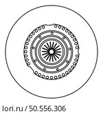 Car clutch basket cover cohesion transmission auto part plate kit repair service icon in circle round black color vector illustration image outline contour line thin style simple. Car clutch basket cover cohesion transmission auto part plate kit repair service icon in circle round black color vector illustration image outline contour line thin style. Стоковая иллюстрация, агентство Ingram Publishing / Фотобанк Лори