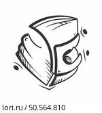 A hand drawn illustration of a speaker. perfect for use in presentations. websites. and social media. The simple design is versatile and easily recognizable. Стоковая иллюстрация, агентство Ingram Publishing / Фотобанк Лори