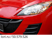 Headlight of the car stock photo. Стоковое фото, агентство Ingram Publishing / Фотобанк Лори