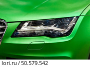 Headlight of the car stock photo. Стоковое фото, агентство Ingram Publishing / Фотобанк Лори