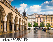 Krakow - Poland’s historic center, a city with ancient architecture. Стоковое фото, агентство Ingram Publishing / Фотобанк Лори