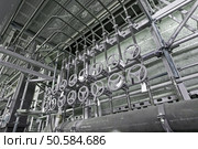 Pipes, tubes, valves at a power plant                 . Стоковое фото, агентство Ingram Publishing / Фотобанк Лори
