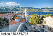 Montenegro. Budva. Old town. Стоковое фото, агентство Ingram Publishing / Фотобанк Лори