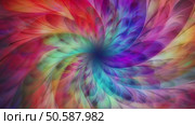 Endless multicolor hypnotic spiral. Стоковая анимация, аниматор Михаил Коханчиков / Фотобанк Лори