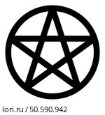 Pentakl Neopagan Wicca Pentacle Neo paganism sign five pointed star in circle inside round Pentagram magic symbol icon black color vector illustration image flat style simple. Pentakl Neopagan Wicca Pentacle Neo paganism sign five pointed star in circle inside round Pentagram magic symbol icon black color vector illustration image flat style. Стоковая иллюстрация, агентство Ingram Publishing / Фотобанк Лори