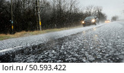 Hailstorm. Стоковое фото, агентство Ingram Publishing / Фотобанк Лори