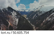 Krimml Waterfalls in Austrian Alps. Стоковое видео, видеограф Михаил Коханчиков / Фотобанк Лори