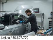 Tinting of car windows.Window film for car. Стоковое AI-изображение, AI-художник Александр Поташев / Фотобанк Лори