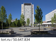 Московский государственный строительный университет (НИУ МГСУ). Москва (2022 год). Редакционное фото, фотограф Елена Орлова / Фотобанк Лори
