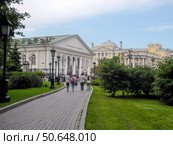 Центральный выставочный зал «Манеж» в Москве. Редакционное фото, фотограф stargal / Фотобанк Лори