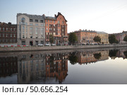 Река Фонтанка в утреннее время суток , Санкт-Петербург. Редакционное фото, фотограф Сергеев Валерий / Фотобанк Лори