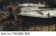Tank m1a1 Abrams (2024 год). Редакционное видео, видеограф Потийко Сергей / Фотобанк Лори