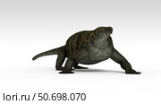 Cotylorhynchus, a large synapsid of the Early Permian period. Стоковое фото, фотограф Kostyantyn Ivanyshen/Stocktrek Images / ТАСС / Фотобанк Лори