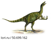 Deinocheirus mirificus, a prehistoric era dinosaur. Стоковое фото, фотограф Sergey Krasovskiy/Stocktrek Images / ТАСС / Фотобанк Лори