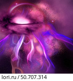 Blushing Nebula Corey Ford/Stocktrek Images. Стоковое фото, агентство ТАСС / Фотобанк Лори