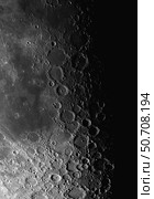 Rupes Recta ridge and craters Pitatus and Tycho Phillip Jones/Stocktrek Images (2002 год). Стоковое фото, агентство ТАСС / Фотобанк Лори