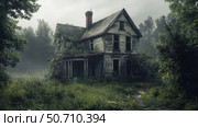 dilapidated condemned house. Стоковое фото, фотограф Vectorwin / Фотобанк Лори