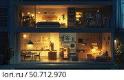 style smart house. Стоковое фото, фотограф Vectorwin / Фотобанк Лори