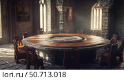 excalibur king arthur round table. Стоковое фото, фотограф Vectorwin / Фотобанк Лори