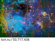 IC 410, The Tadpole Nebula Ken Crawford/Stocktrek Images. Стоковое фото, агентство ТАСС / Фотобанк Лори