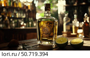 realistic tequila bottle. Стоковое фото, фотограф Vectorwin / Фотобанк Лори