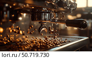 beans coffee process. Стоковое фото, фотограф Vectorwin / Фотобанк Лори