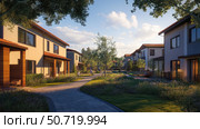 architecture community housing. Стоковое фото, фотограф Vectorwin / Фотобанк Лори