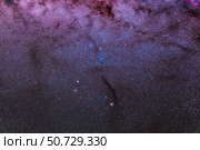 Small constellation of Musca the Fly below the Southern Cross. Стоковое фото, фотограф Alan Dyer/Stocktrek Images / ТАСС / Фотобанк Лори