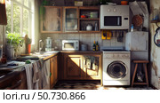 stains dirty kitchen. Стоковое фото, фотограф Vectorwin / Фотобанк Лори