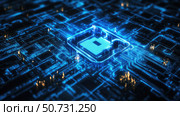 phishing cyber security blue. Стоковое фото, фотограф Vectorwin / Фотобанк Лори