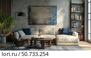 gallery wall with art. Стоковое фото, фотограф Vectorwin / Фотобанк Лори