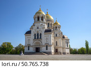 Вознесенский войсковой всеказачий собор в историческом центре Новочеркасска, Ростовская область. Стоковое фото, фотограф Анна Карасева / Фотобанк Лори