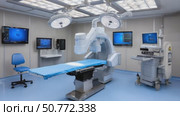 Modern operating room with advanced medical equipment ready for surgery. Стоковое AI-видео, аниматор Юрий Поздников / Фотобанк Лори
