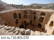 Ancient Berber troglodyte underground dwellings in Matmata, Tunisia (2024 год). Стоковое фото, фотограф Яков Филимонов / Фотобанк Лори